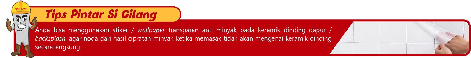 Tips pemasangan keramik